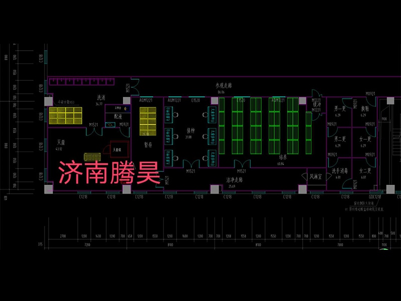 350平米草莓视频在线免费室平麵設計圖